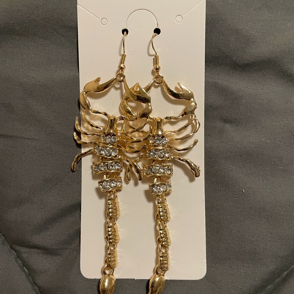 Scorpion earrings
